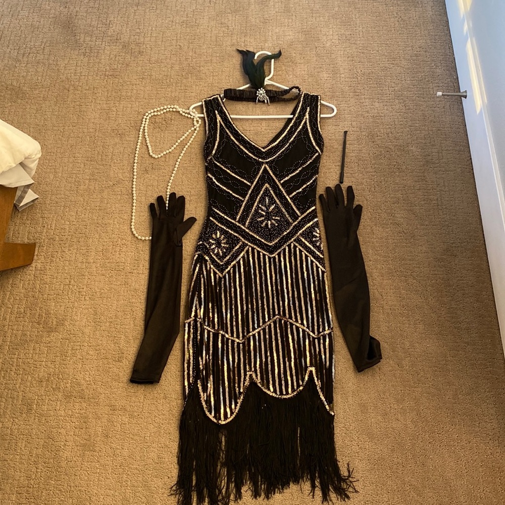 1920s flapper dress